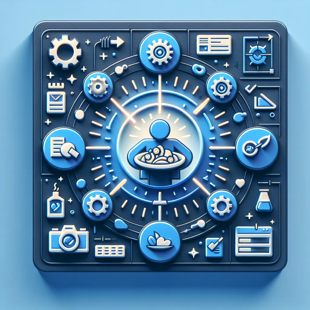 A workflow illustrating the process of using an AI calorie counter app