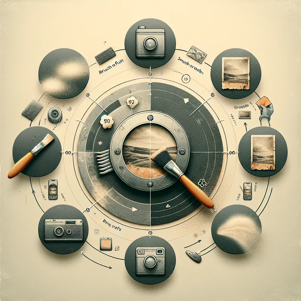 Workflow of restoring old photos using Clearify