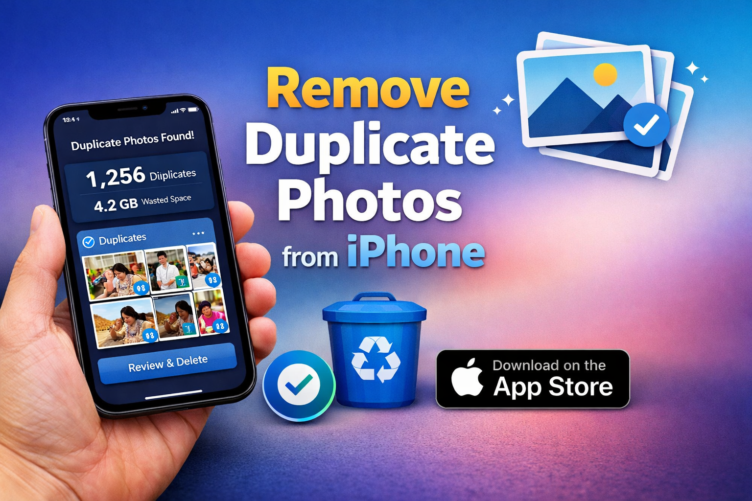 Easily Remove Duplicate Photos from iPhone in Minutes