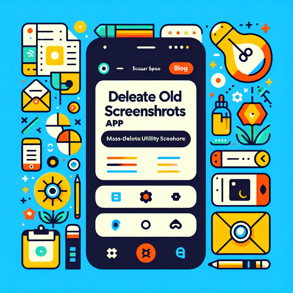 delete old screenshots app