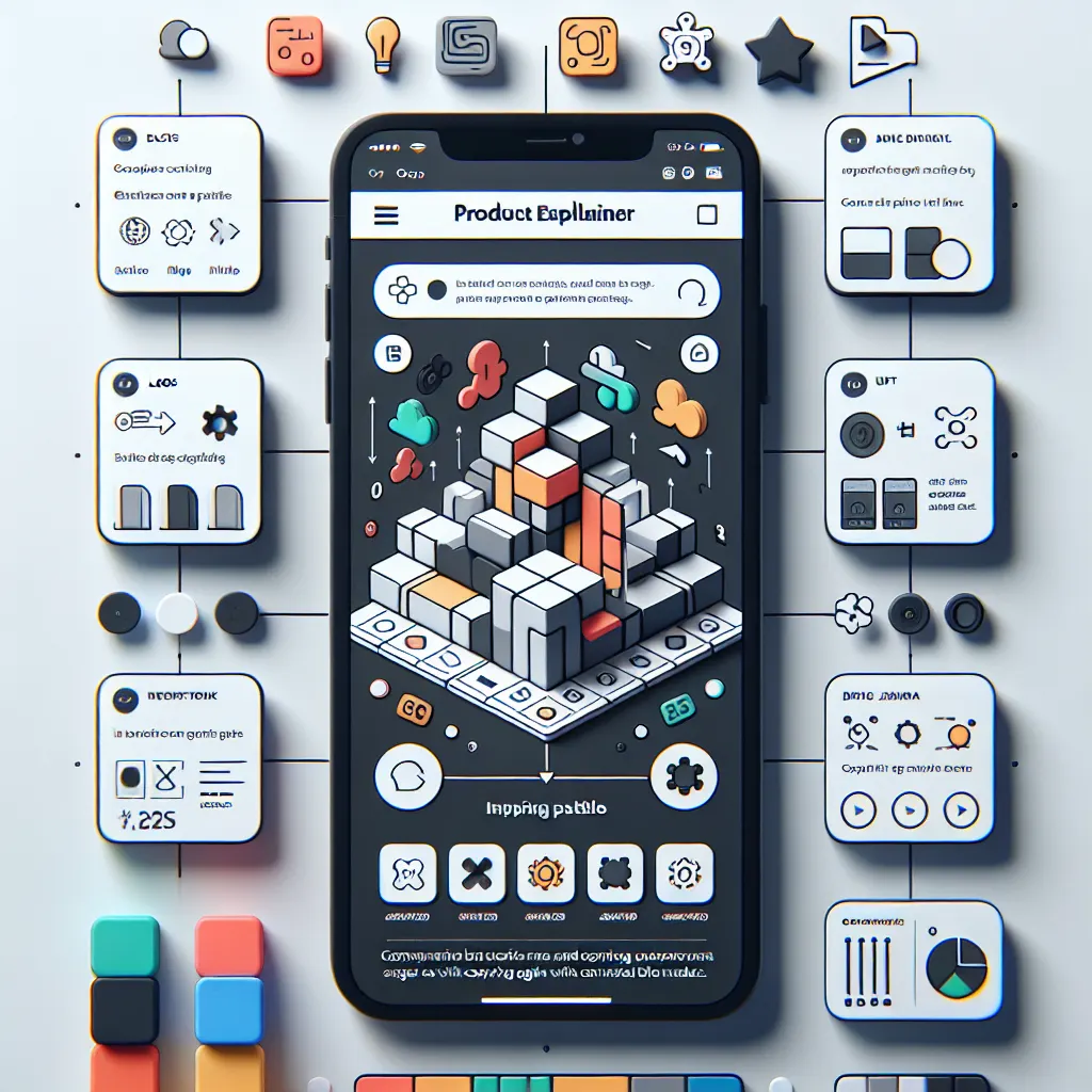 Workflow of using an app for block puzzle games