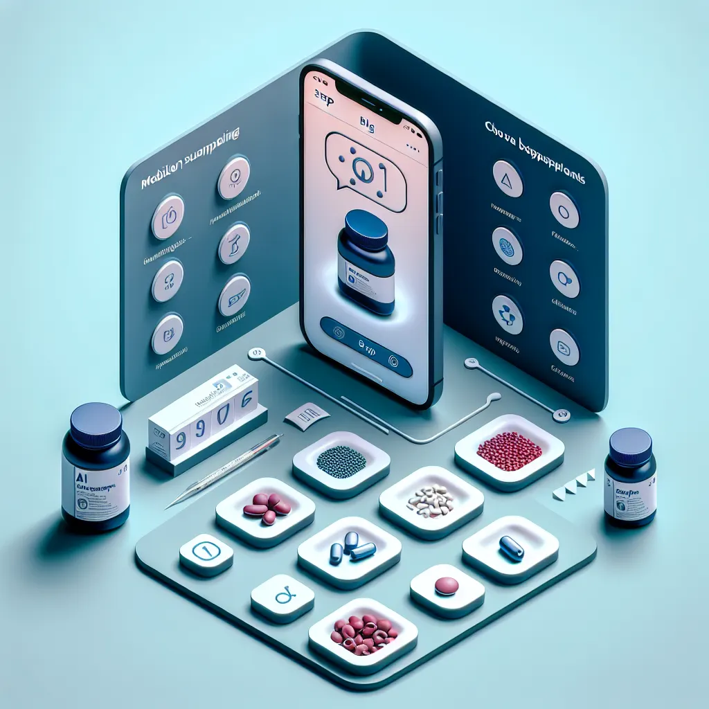 Workflow of using SuppScan for supplement selection.