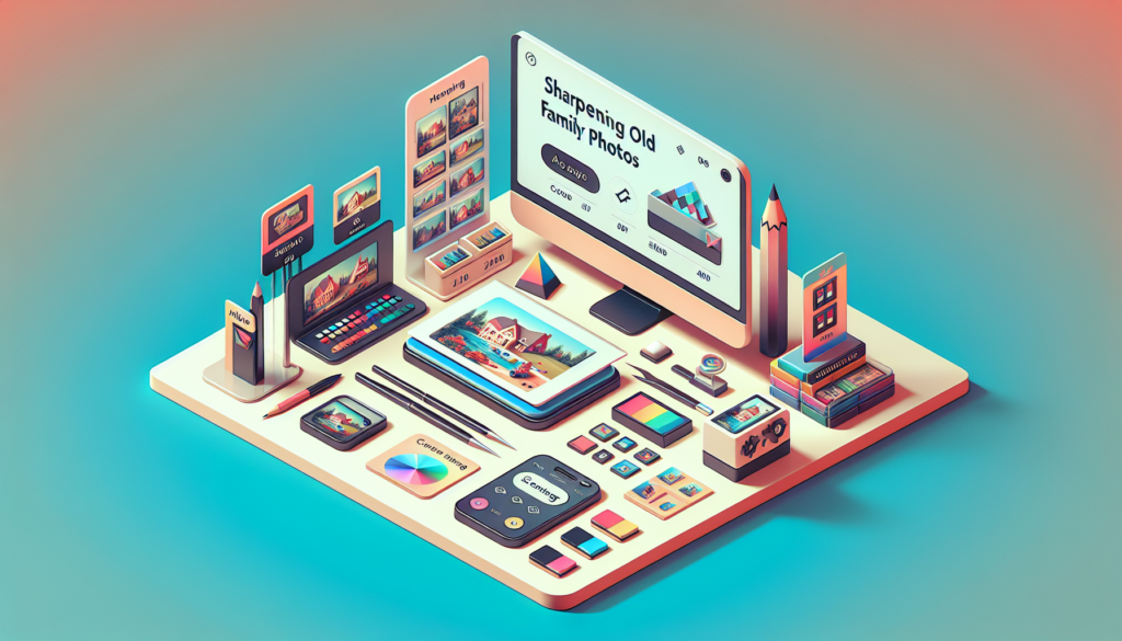 sharpen family photos