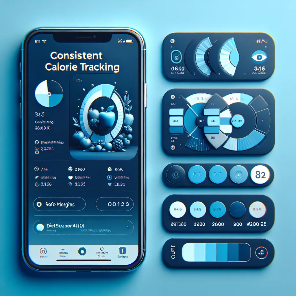 consistent calorie tracking
