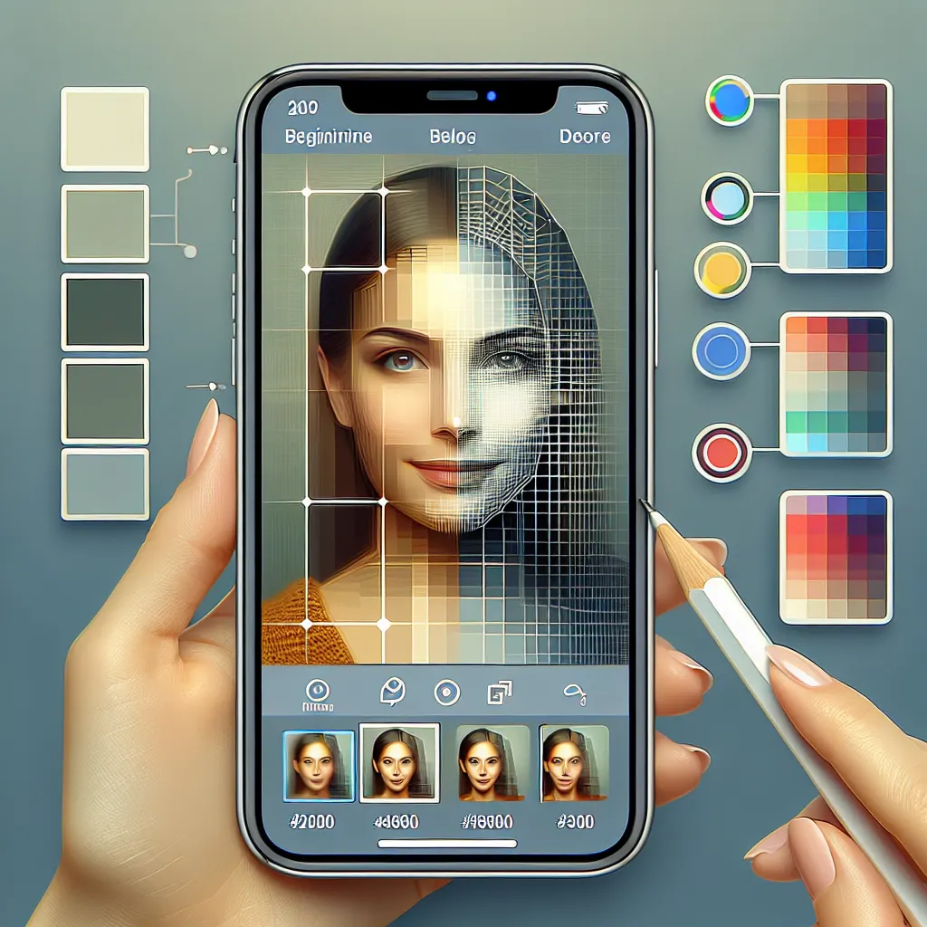 Workflow showing the steps to use Clearify for photo restoration