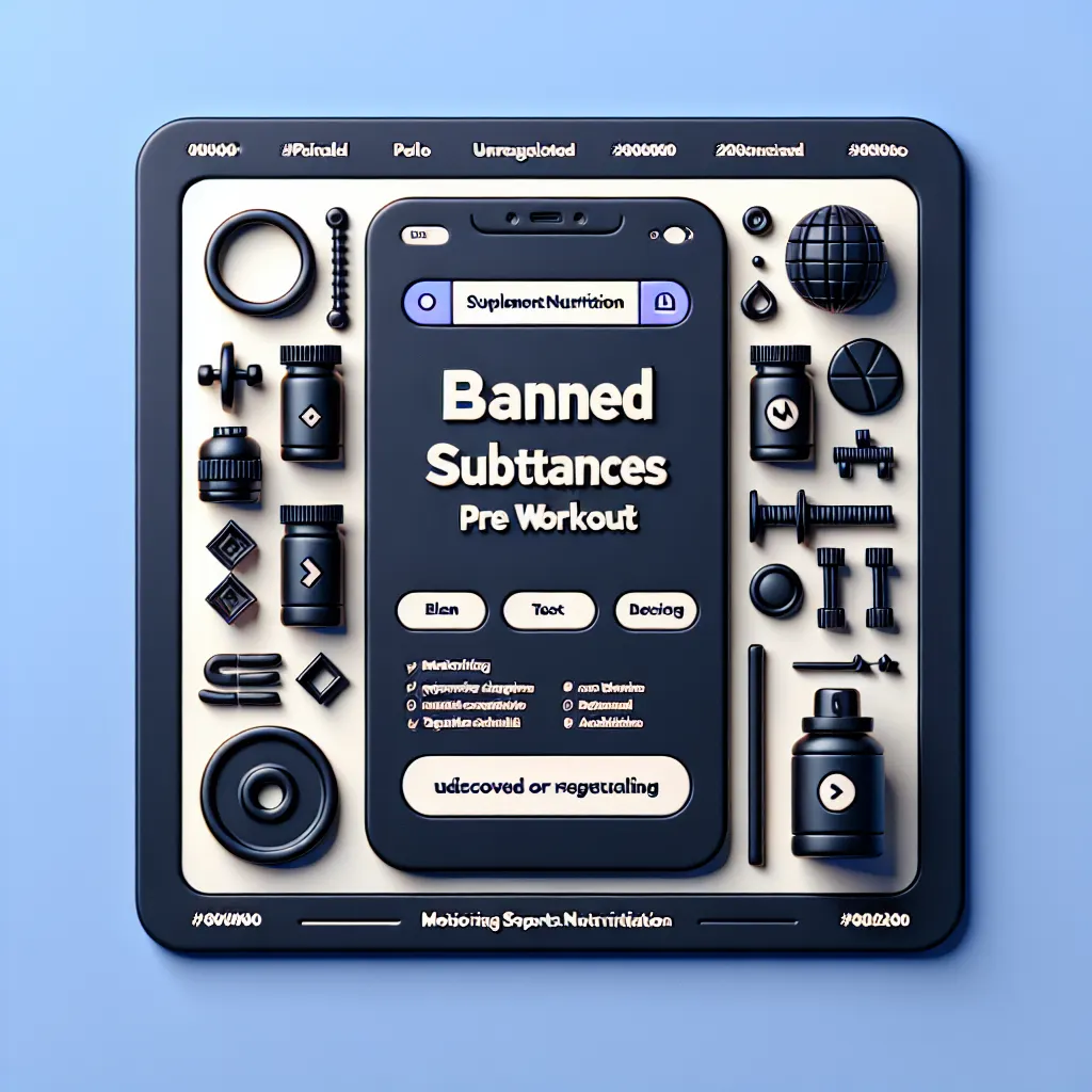 banned substances pre workout