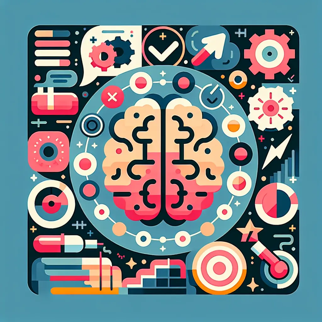 Visual representation of brain recovery stages after quitting smoking