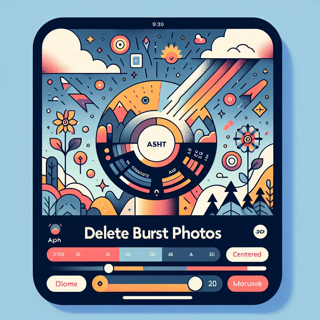delete burst photos