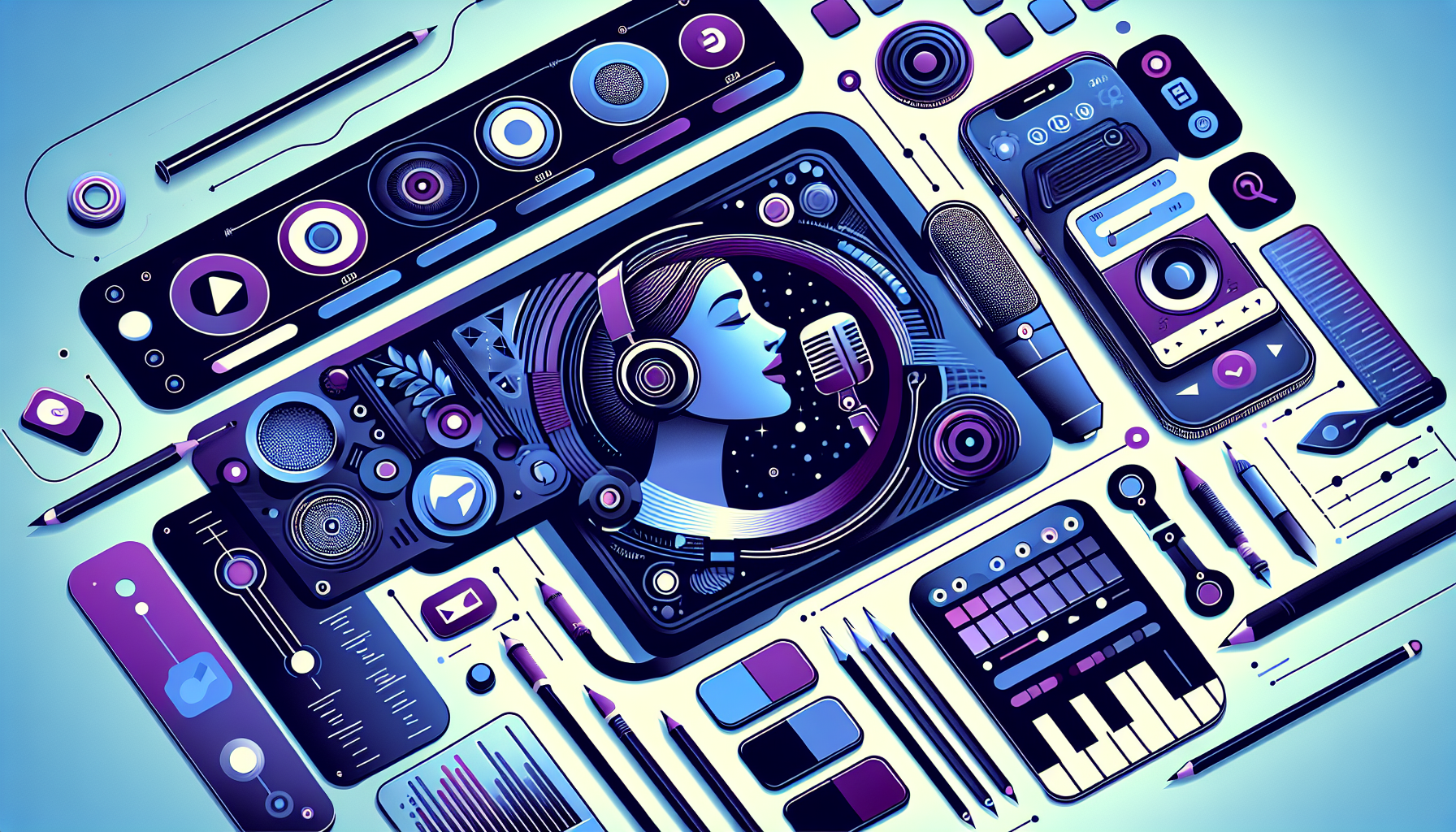 creating unique audio content with voice