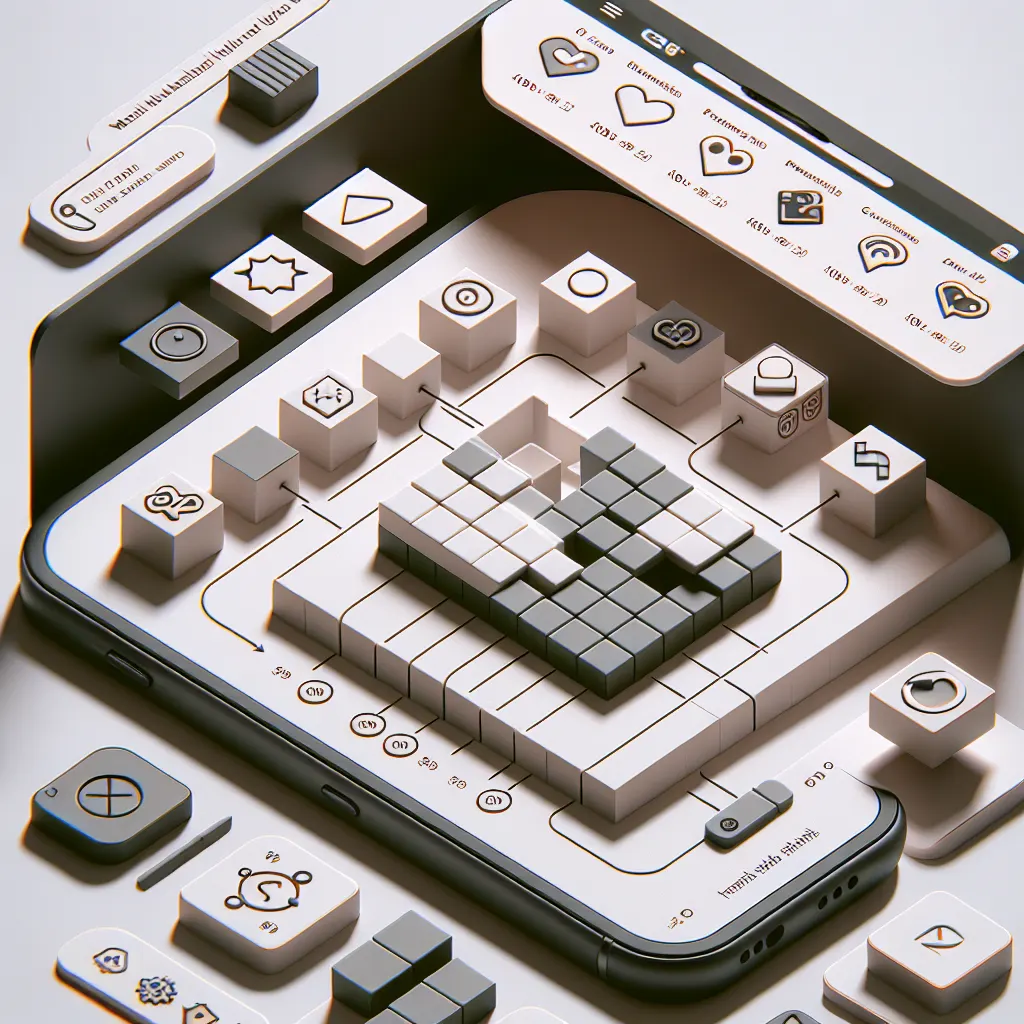 A simple workflow of playing Block Drop 3D