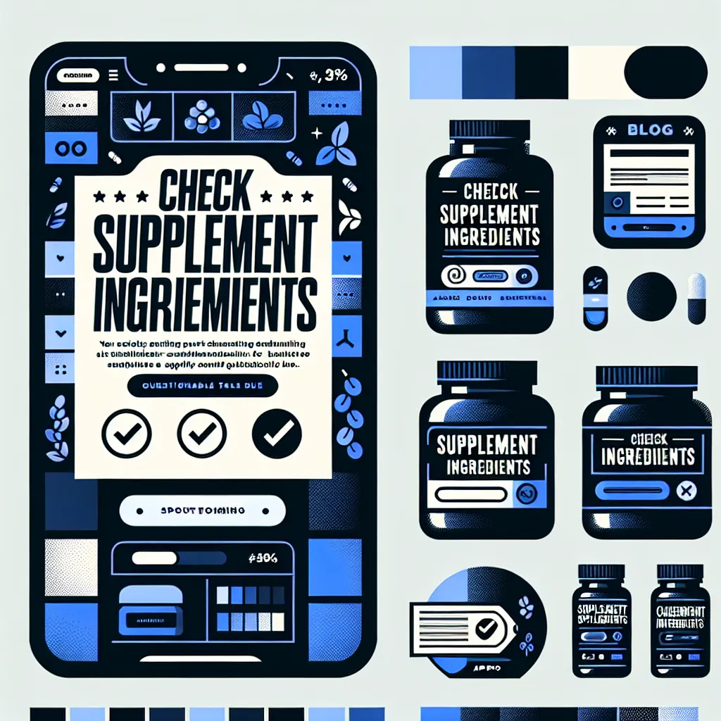 check supplement ingredients