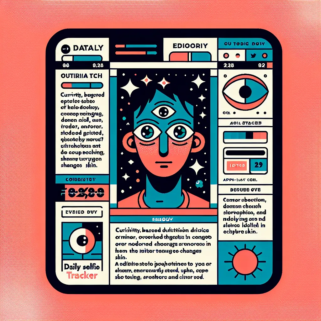 Daily Selfie Tracker That Shows Skin Changes You Miss Day to Day
