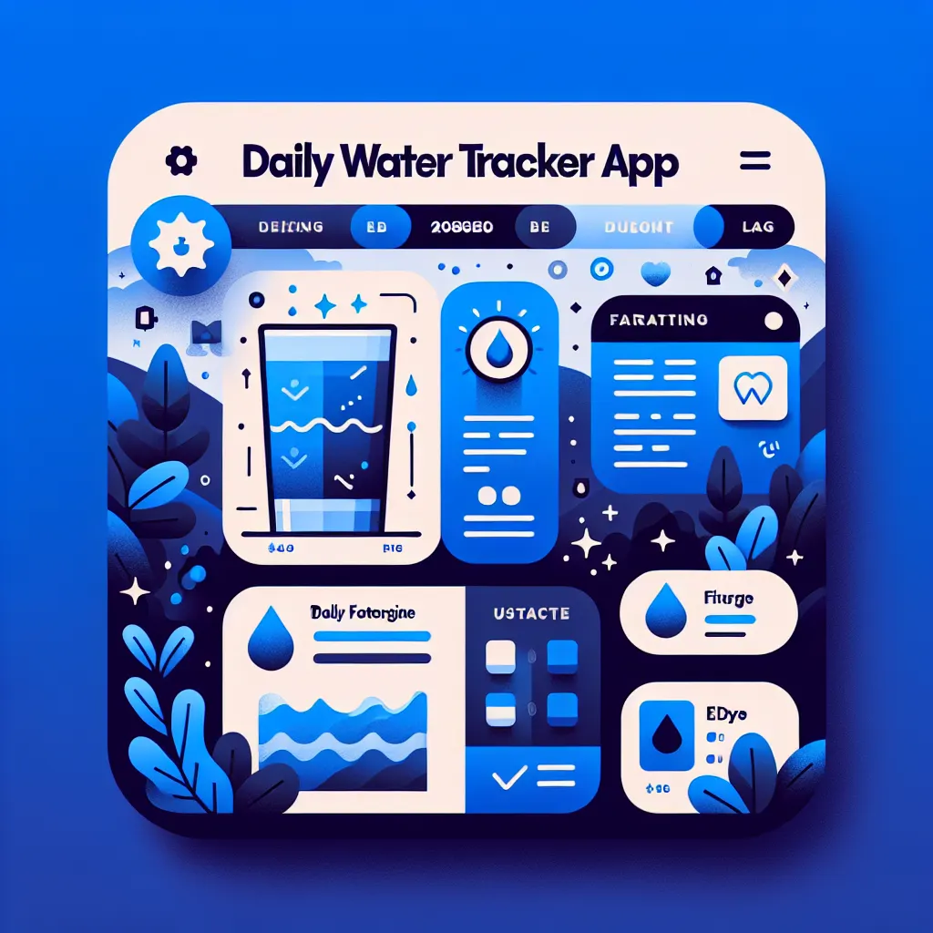daily water tracker app