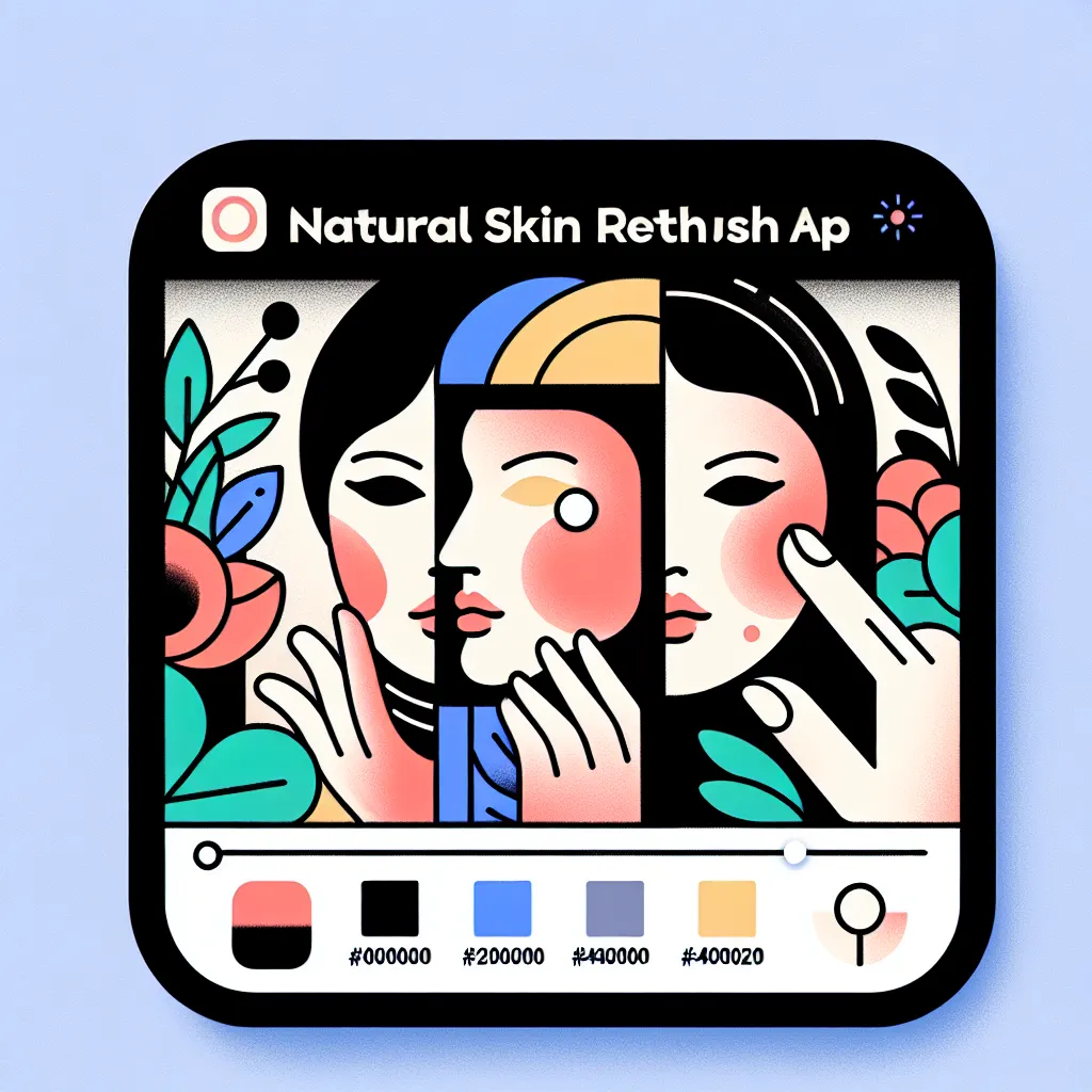 natural skin retouch app