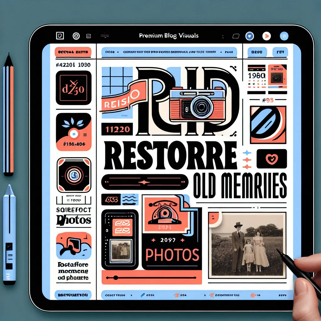 Restore Old Memories Photos Before They Fade Even More