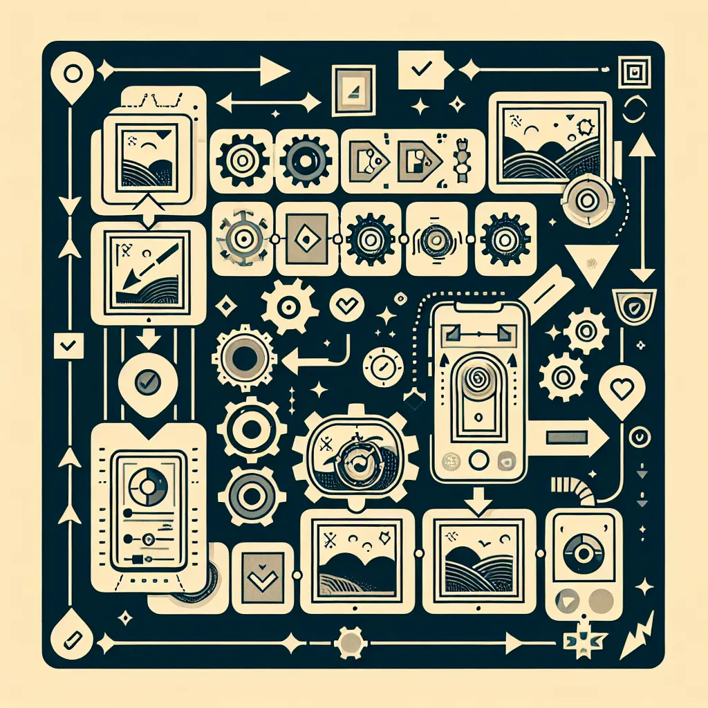 Workflow of using Clearify app to restore photos