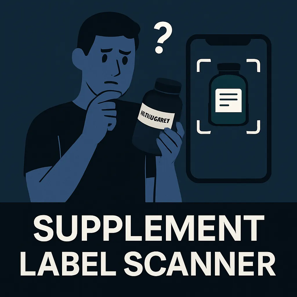 Common Mistakes People Make Before Trying a supplement label scanner
