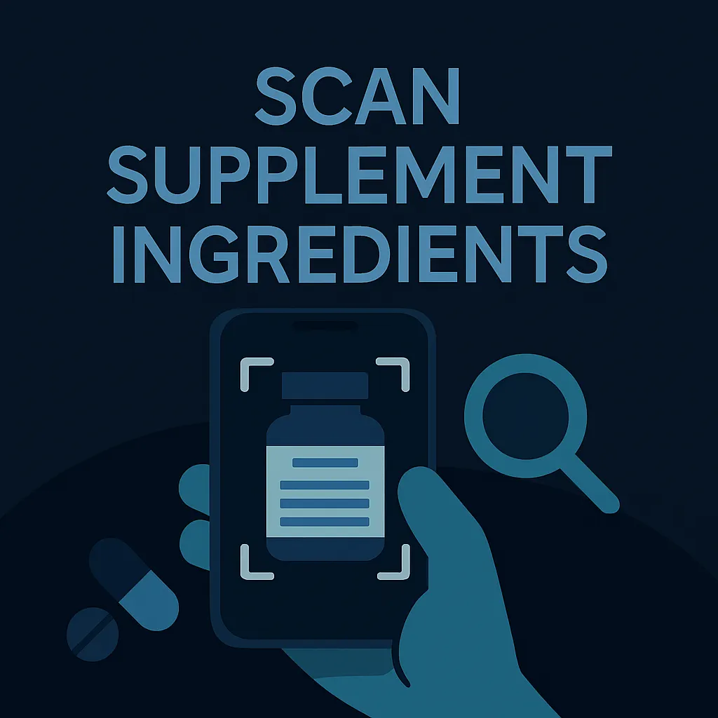 How to Use a scan supplement ingredients Without Wasting Time Manually